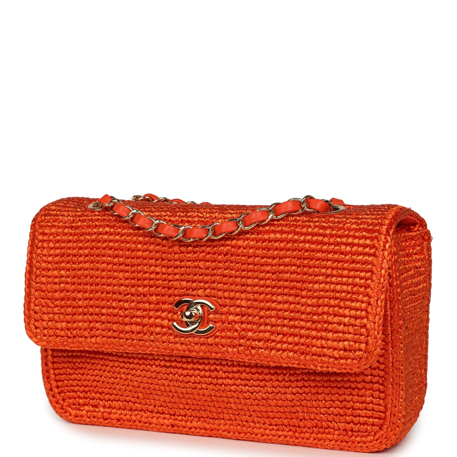 chanel-small-coco-beach-small-flap-bag-orange-braided-raffia-gold-metal