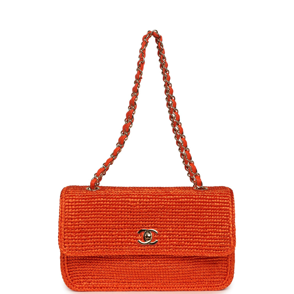 chanel-small-coco-beach-small-flap-bag-orange-braided-raffia-gold-metal