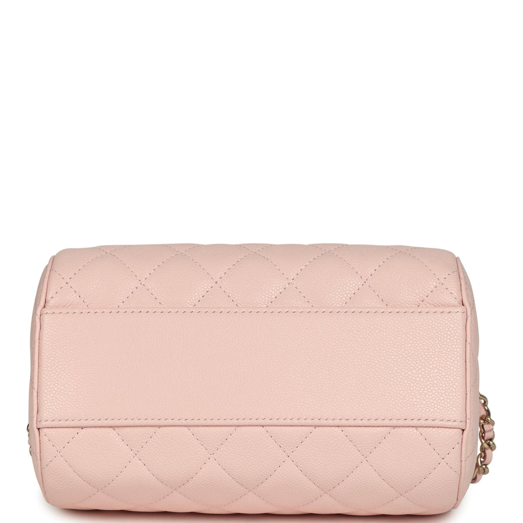 chanel-mini-timeless-classic-barrel-bag-with-chain-light-pink-shiny-caviar-light-gold-metal