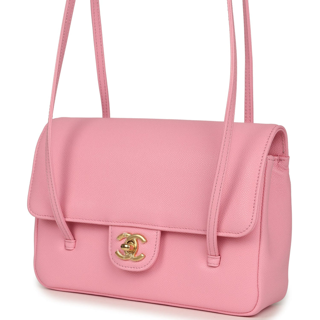 chanel-small-preppy-coco-flap-bag-pink-shiny-caviar-brushed-gold-metal