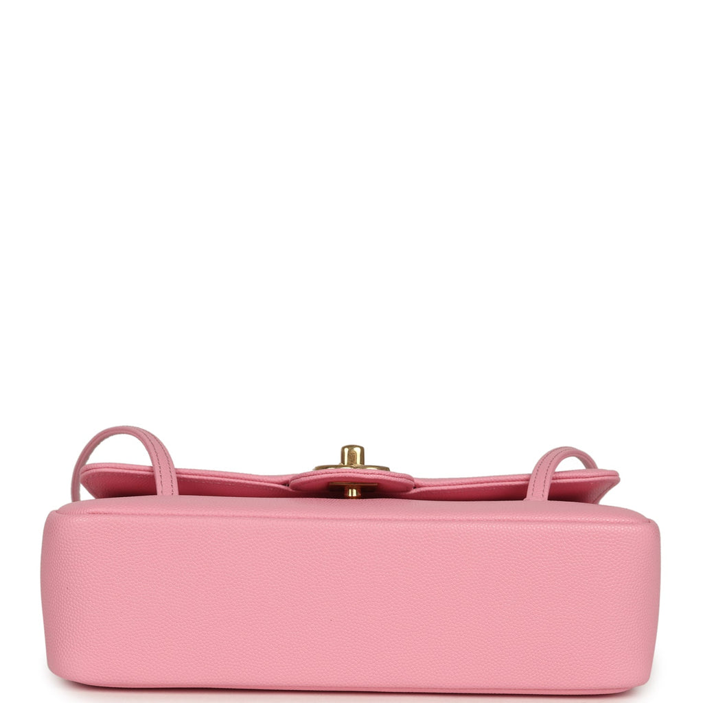 chanel-small-preppy-coco-flap-bag-pink-shiny-caviar-brushed-gold-metal