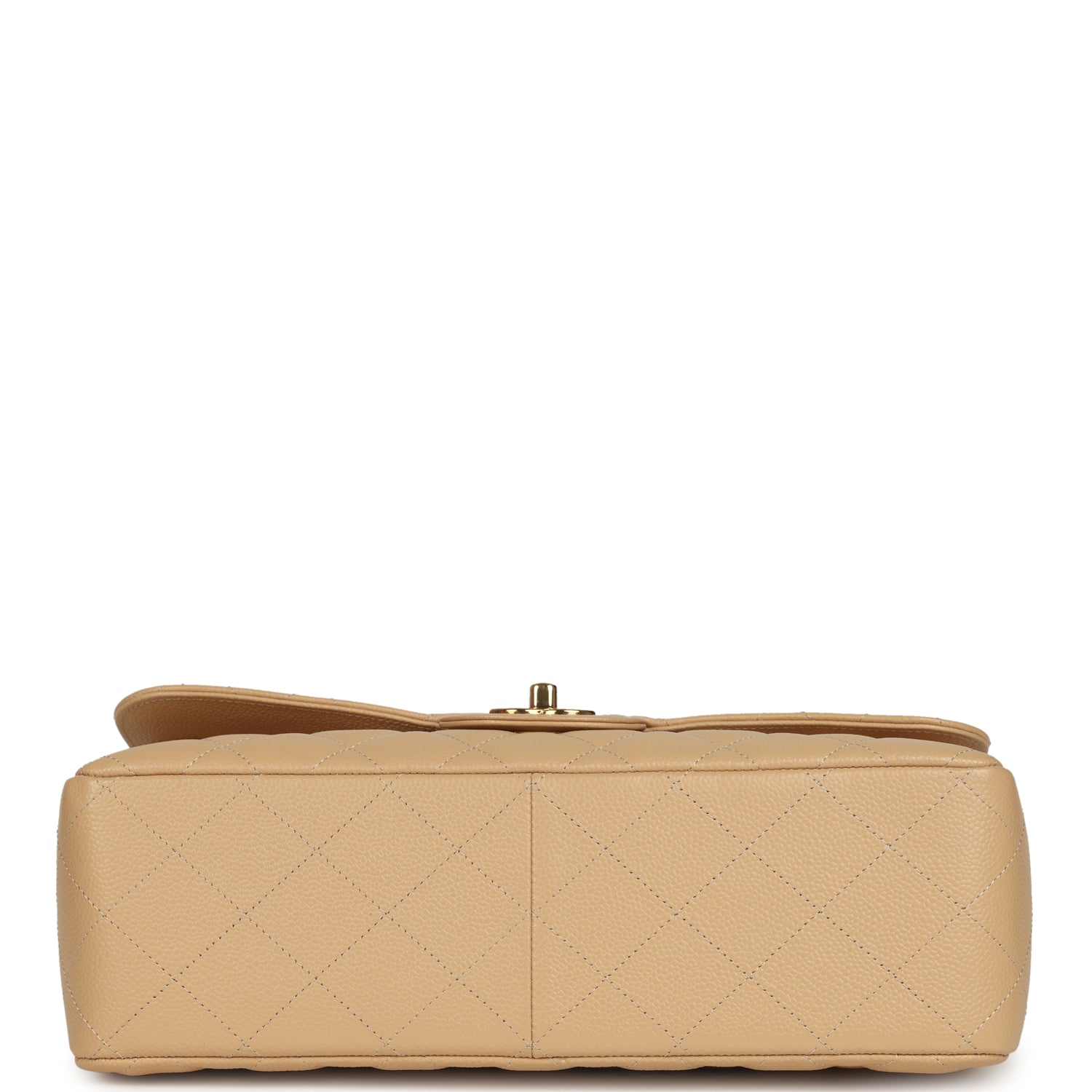 pre-owned-chanel-jumbo-classic-double-flap-bag-light-beige-caviar-gold-metal-2