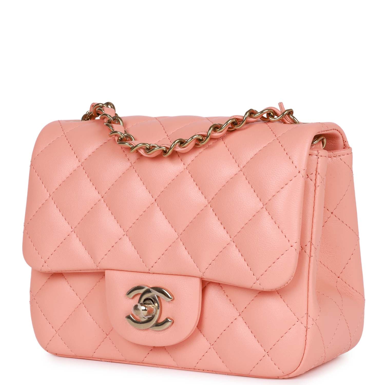 chanel-mini-square-flap-pink-lambskin-light-gold-metal