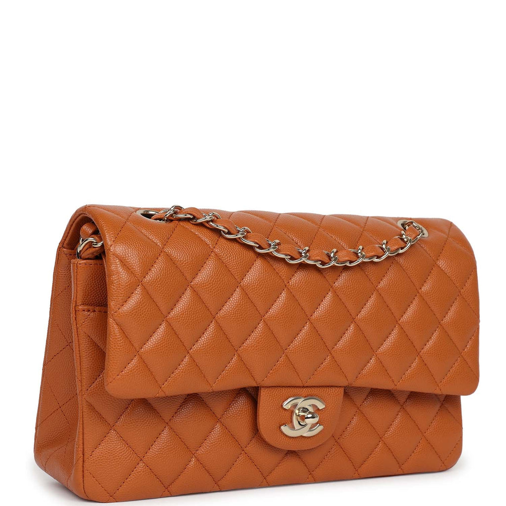 chanel-medium-classic-double-flap-bag-caramel-shiny-caviar-light-gold-metal