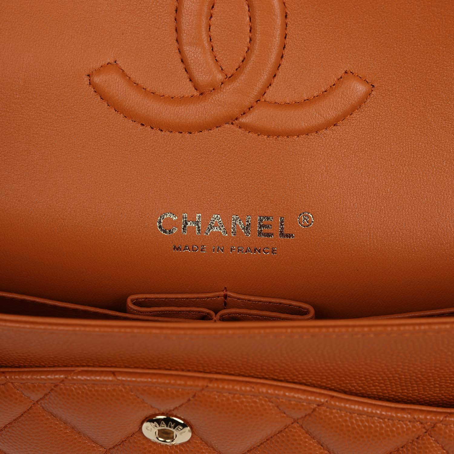 chanel-medium-classic-double-flap-bag-caramel-shiny-caviar-light-gold-metal