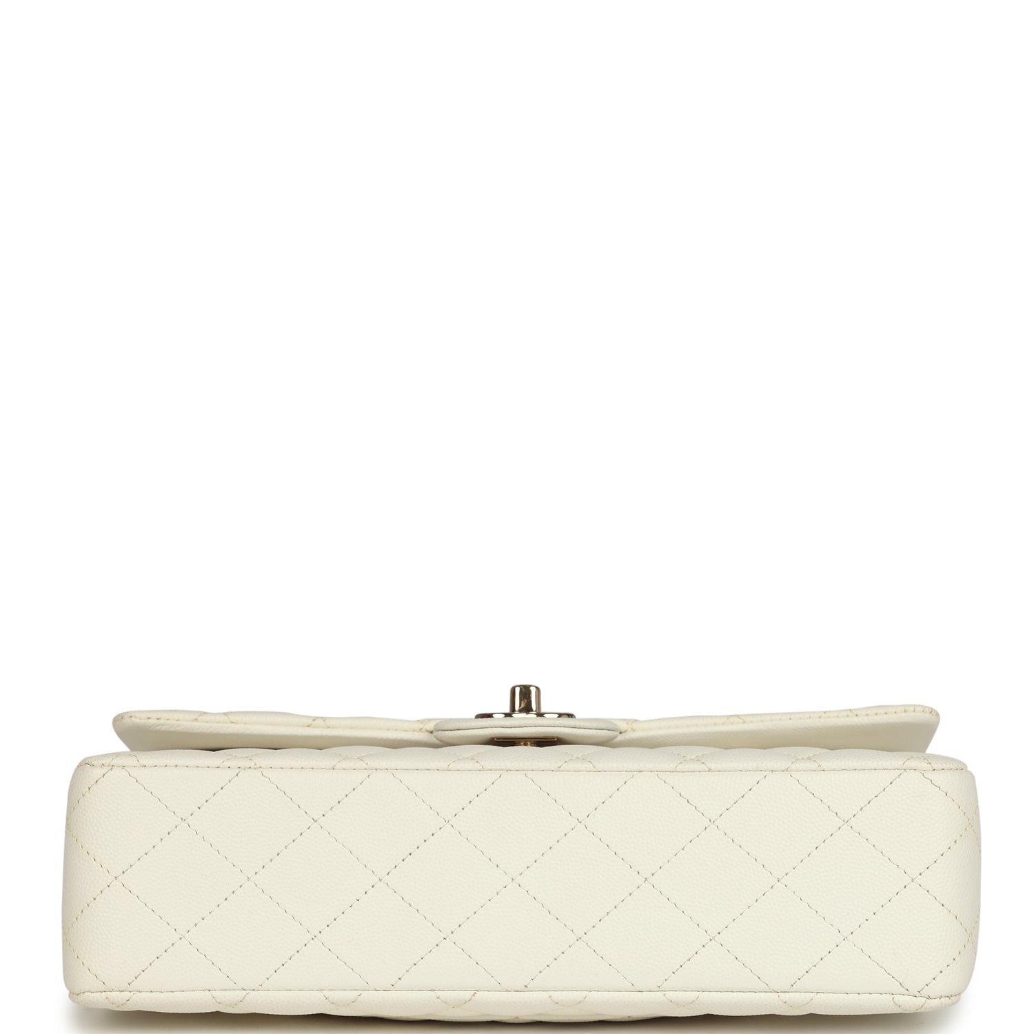 pre-owned-chanel-medium-classic-double-flap-white-caviar-light-gold-metal