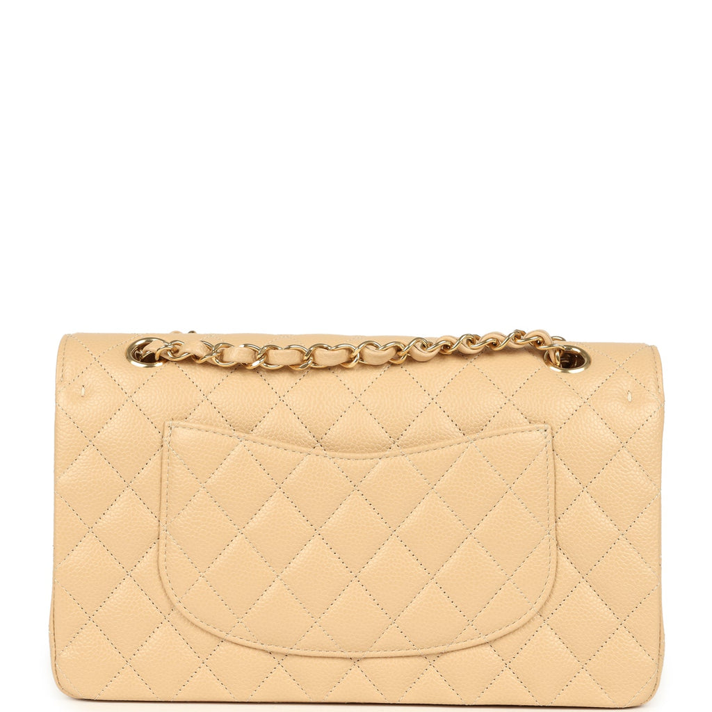 chanel-medium-classic-double-flap-beige-clair-caviar-gold-metal