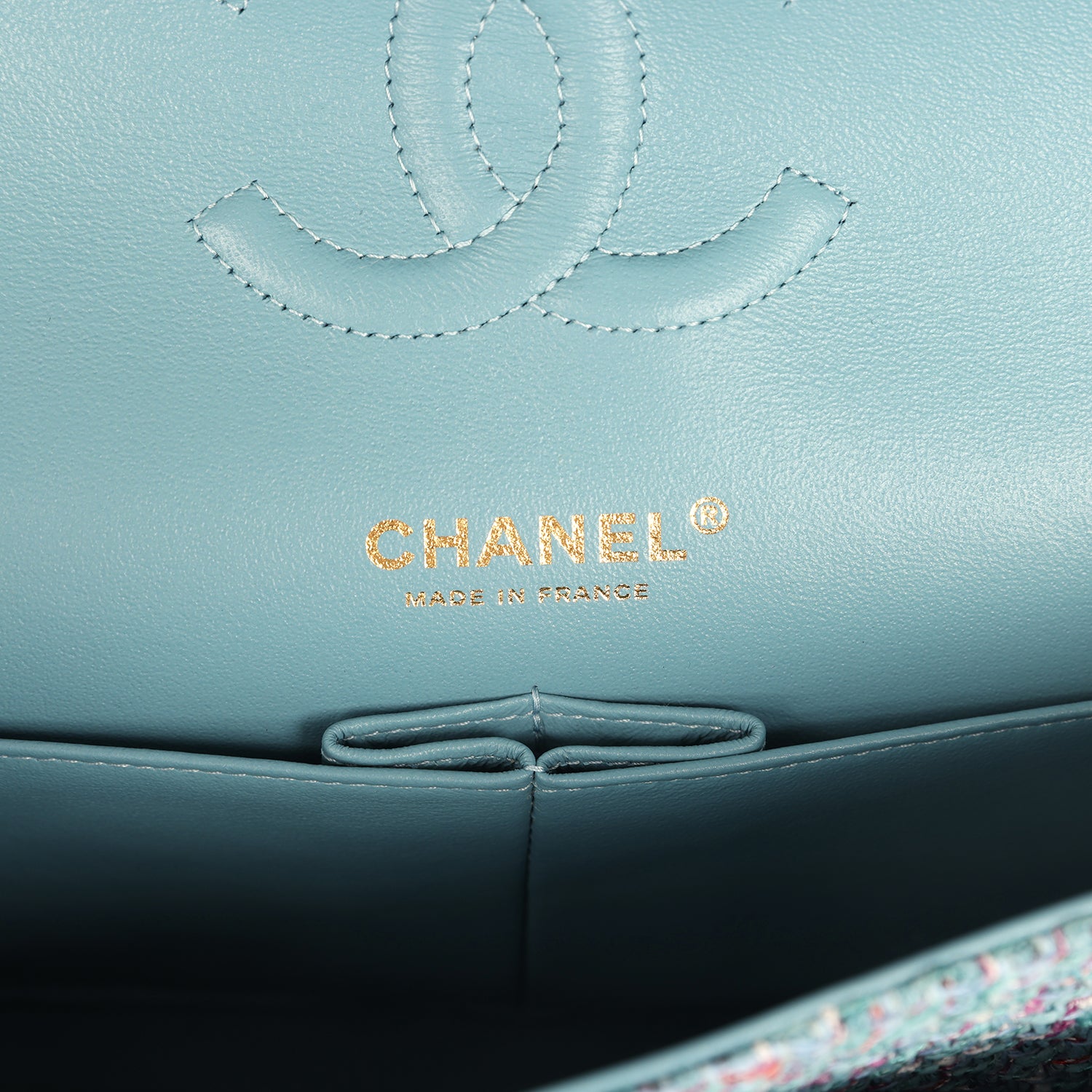 chanel-medium-classic-double-flap-bag-blue-multi-tweed-light-gold-metal
