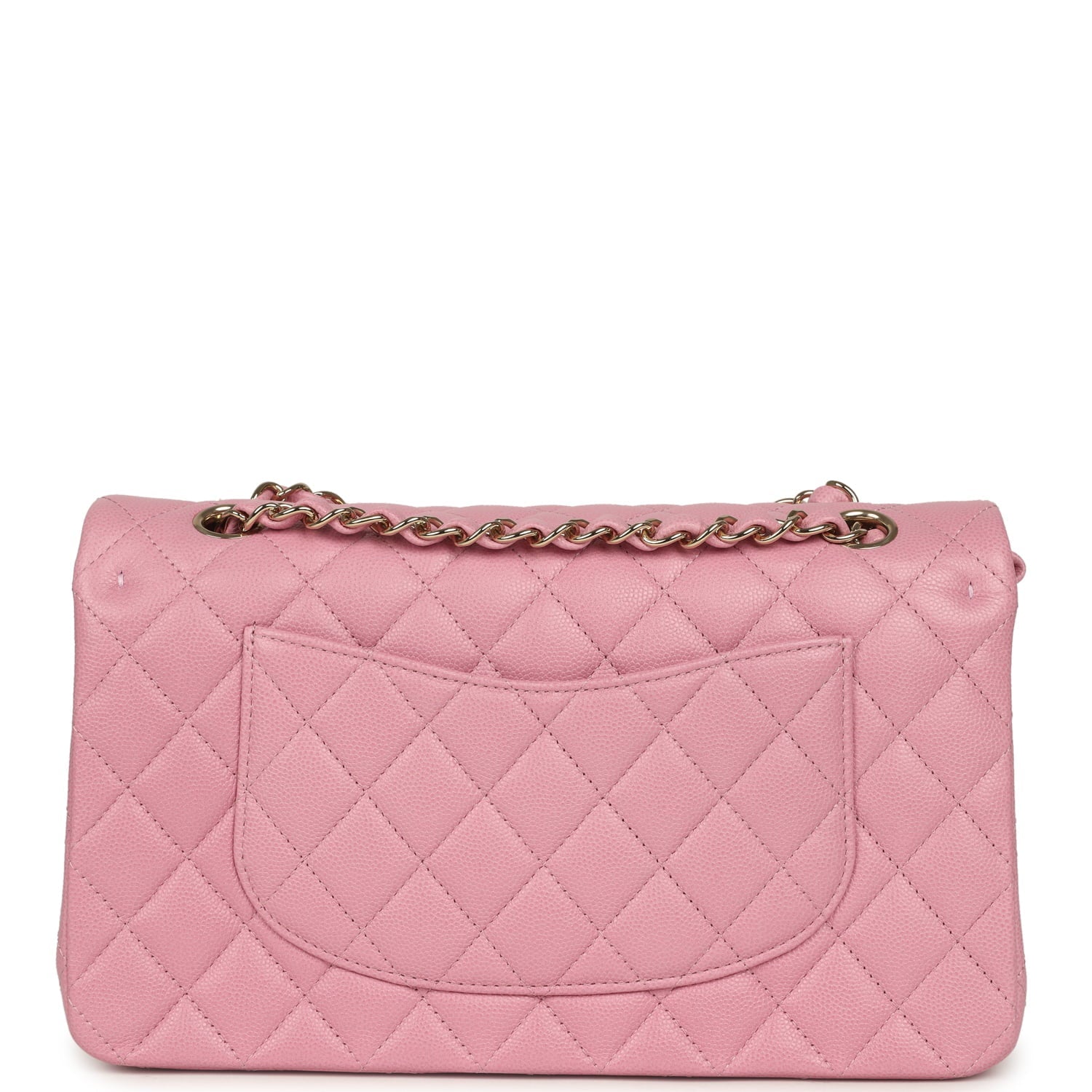 chanel-medium-classic-double-flap-bag-pink-shiny-caviar-light-gold-metal