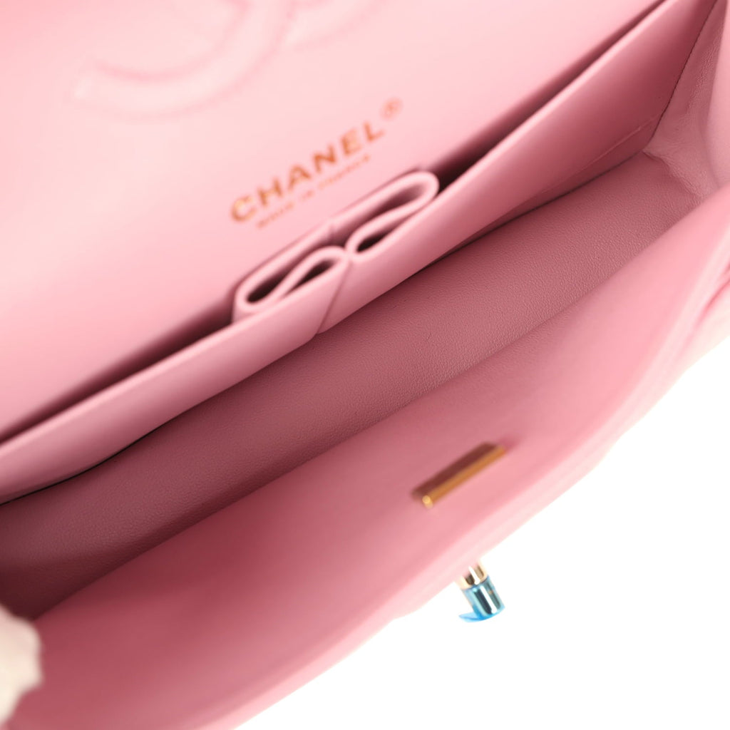 chanel-medium-classic-double-flap-bag-pink-shiny-caviar-light-gold-metal