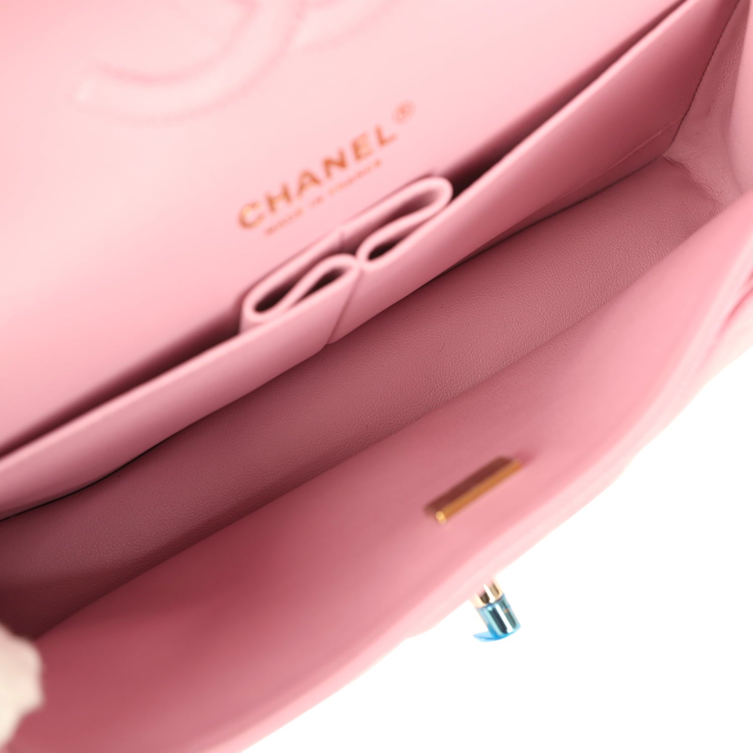 chanel-medium-classic-double-flap-bag-pink-shiny-caviar-light-gold-metal