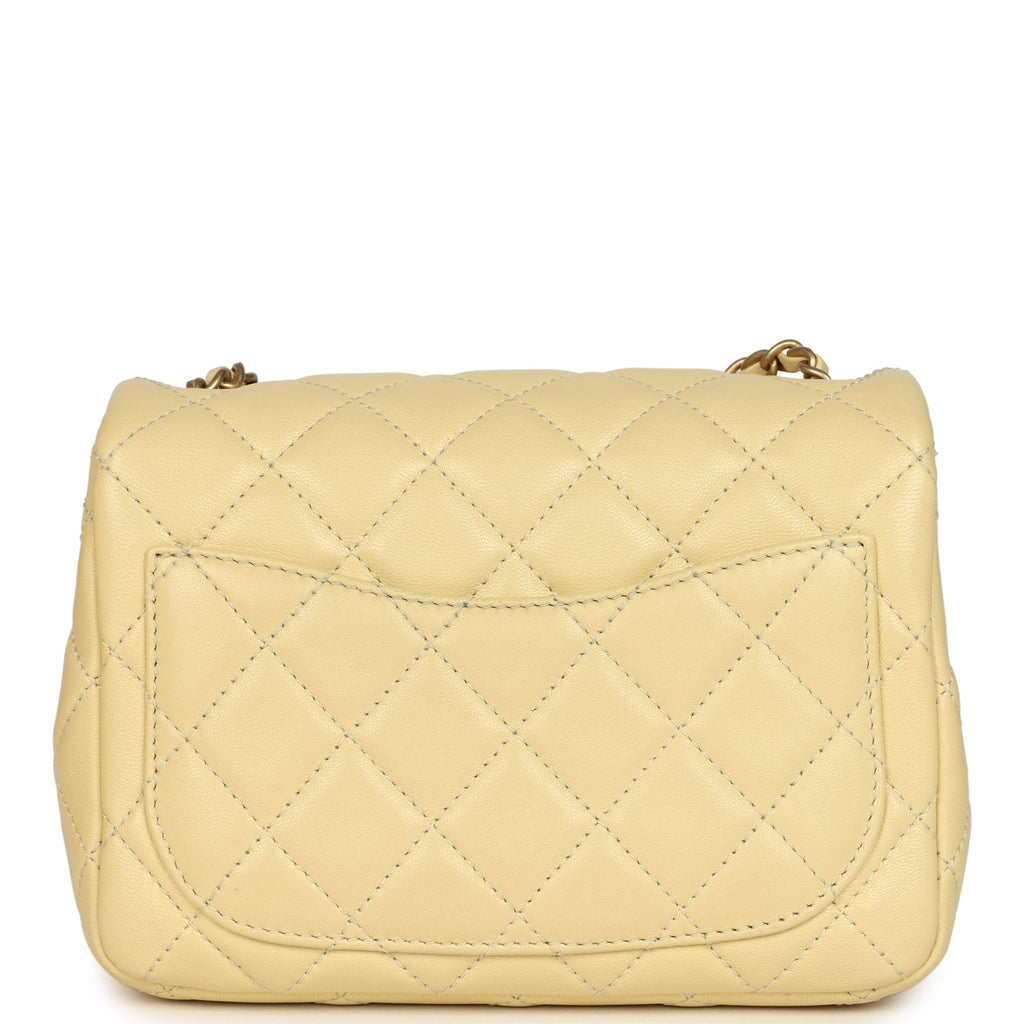 pre-owned-chanel-mini-pearl-crush-square-flap-bag-yellow-lambskin-brushed-gold-metal