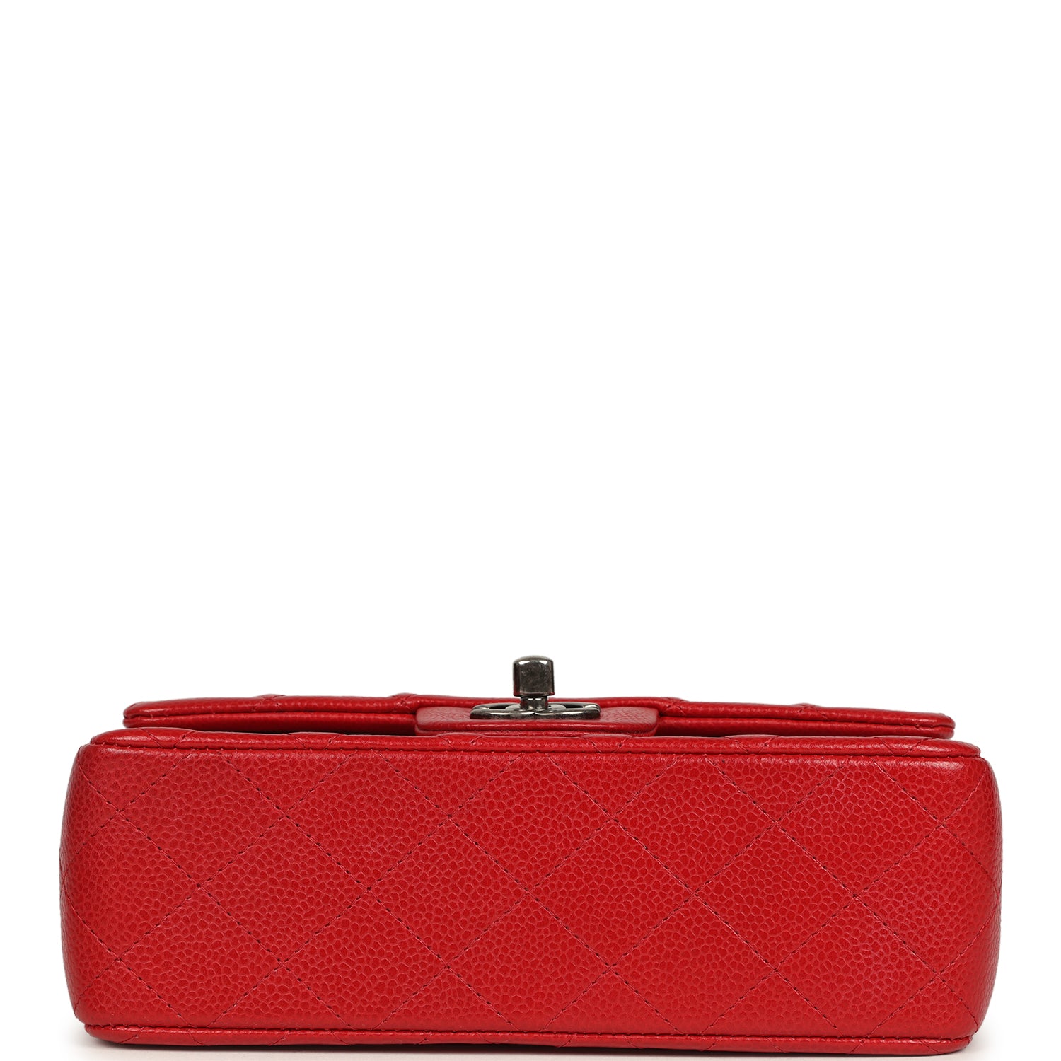 pre-owned-chanel-mini-classic-rectangular-flap-bag-red-caviar-aged-ruthenium-metal