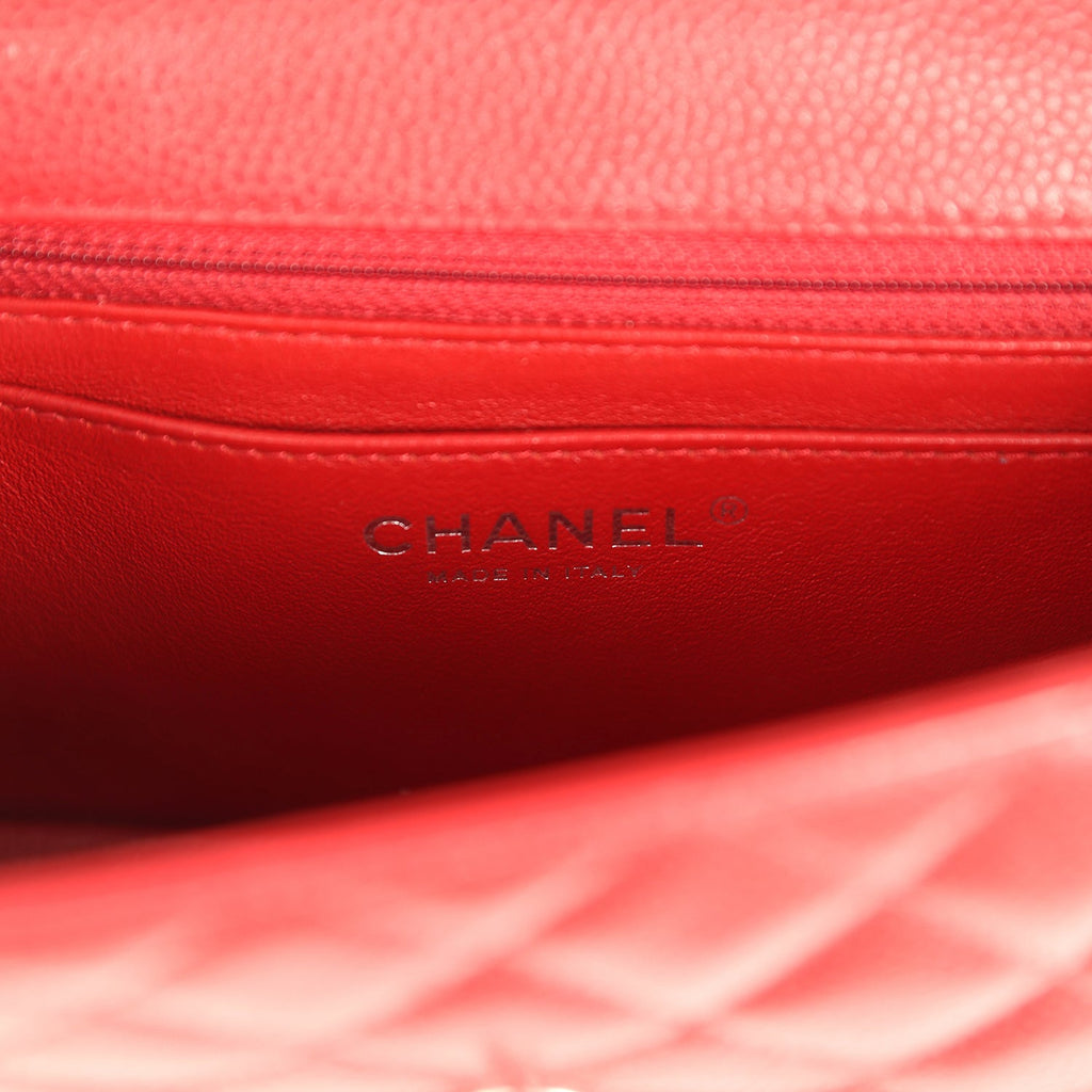 pre-owned-chanel-mini-classic-rectangular-flap-bag-red-caviar-aged-ruthenium-metal