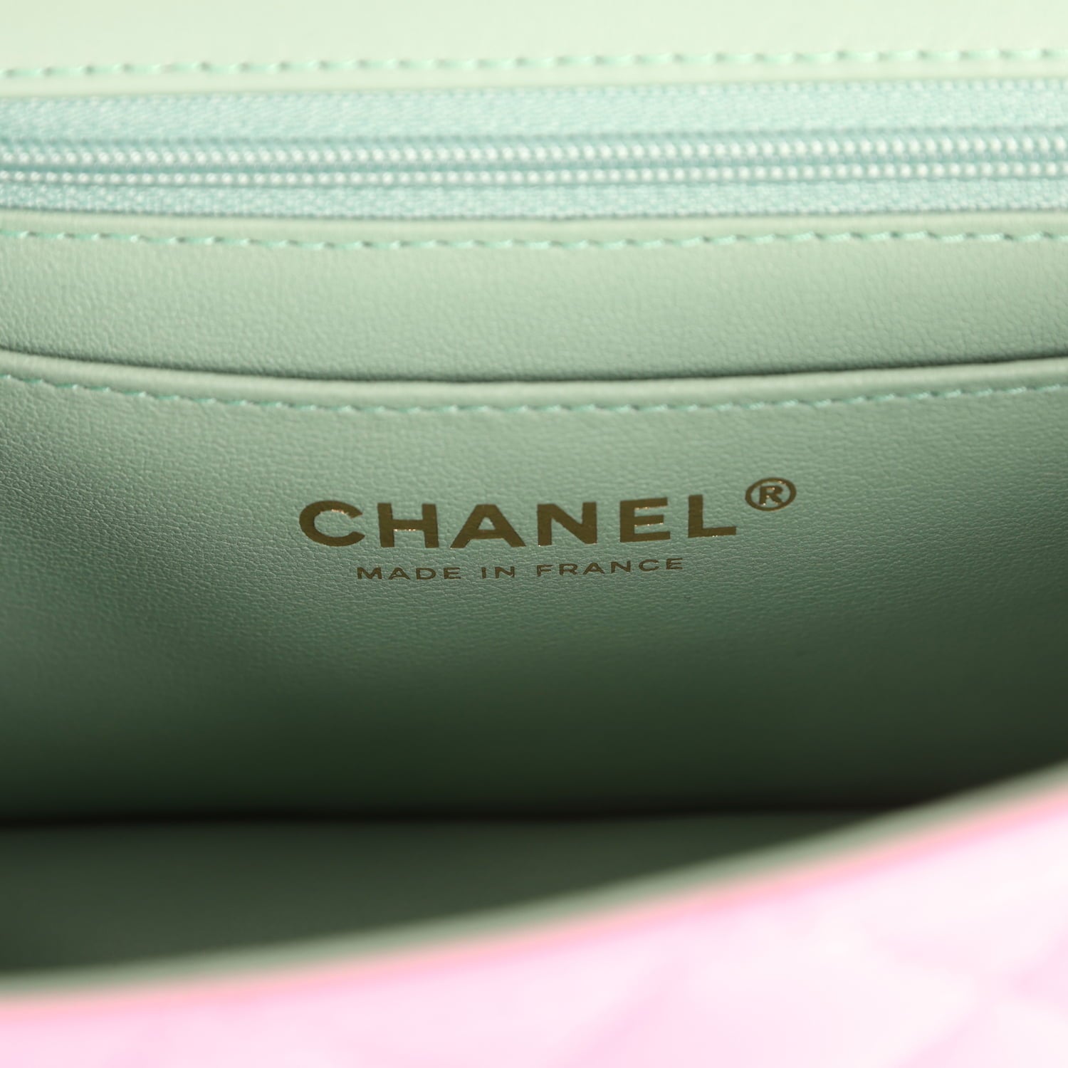 chanel-mini-rectangular-flap-bag-with-top-handle-pink-and-green-lambskin-light-gold-metal