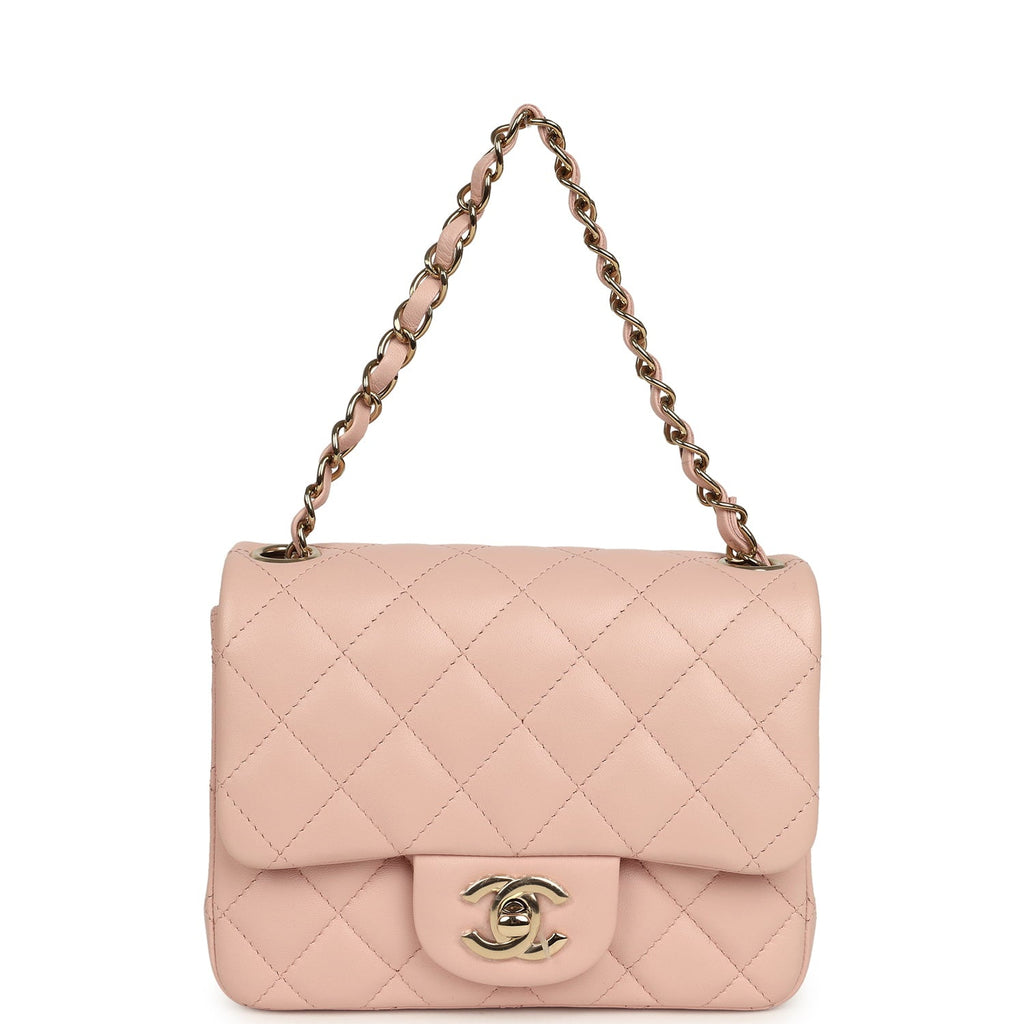 chanel-mini-classic-square-flap-bag-pink-lambskin-light-gold-metal