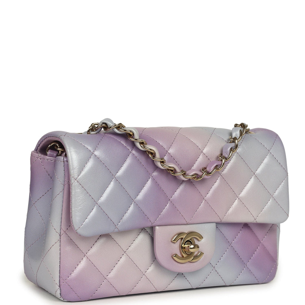 pre-owned-chanel-mini-rectangular-flap-bag-purple-ombre-lambskin-light-gold-metal