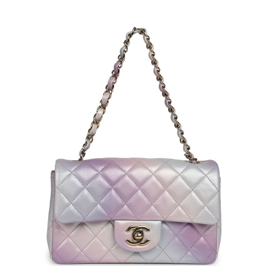 pre-owned-chanel-mini-rectangular-flap-bag-purple-ombre-lambskin-light-gold-metal