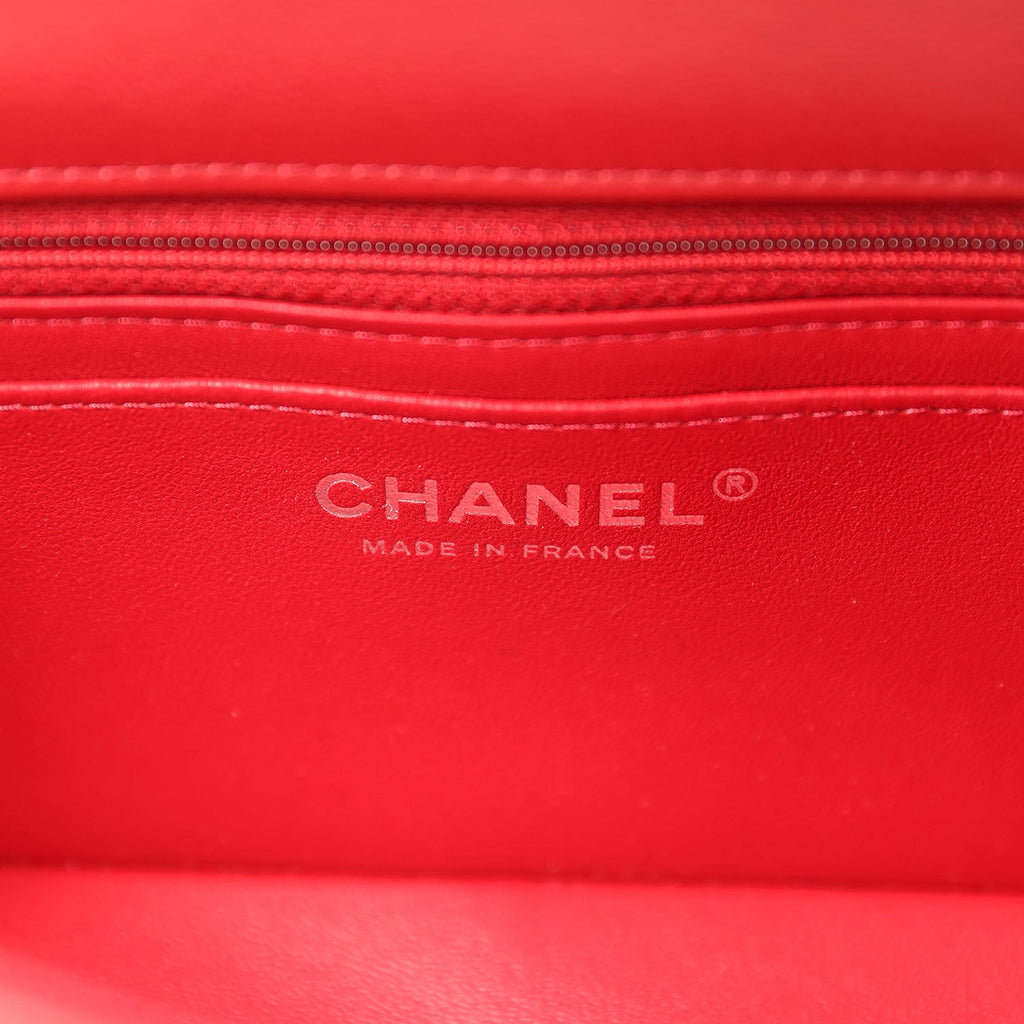 chanel-mini-classic-rectangular-flap-bag-red-lambskin-silver-metal