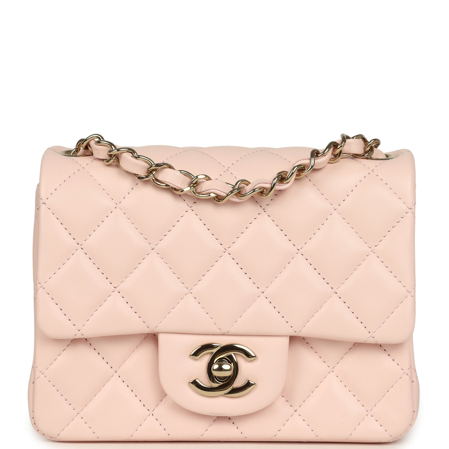 chanel-mini-classic-square-flap-bag-pink-lambskin-gold-metal