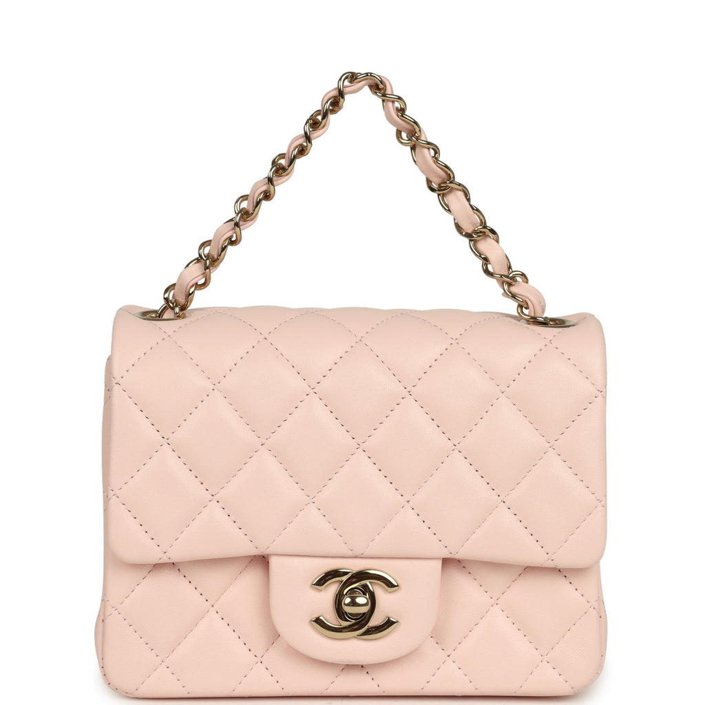 chanel-mini-classic-square-flap-bag-pink-lambskin-gold-metal