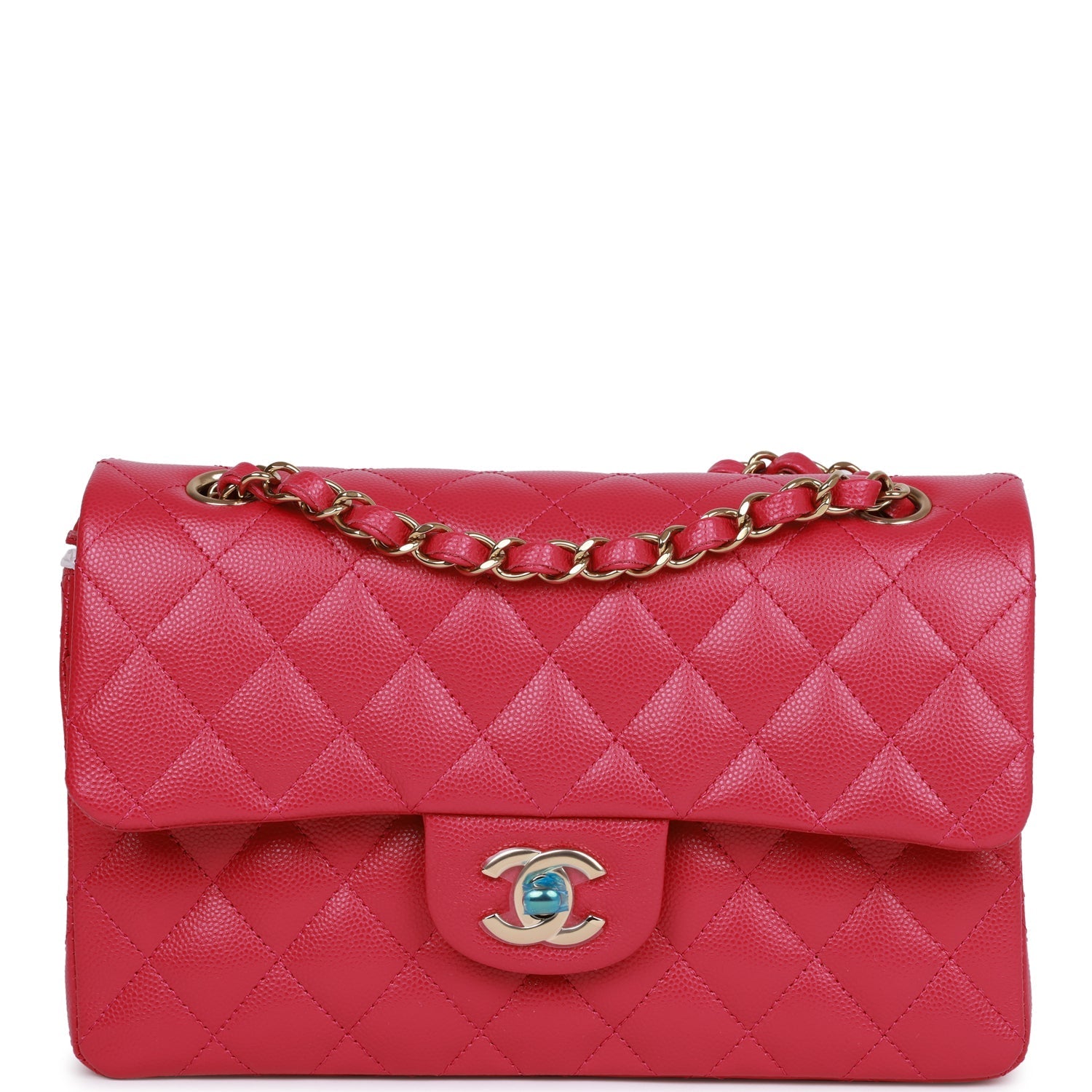 chanel-small-classic-double-flap-fuchsia-caviar-light-gold-metal