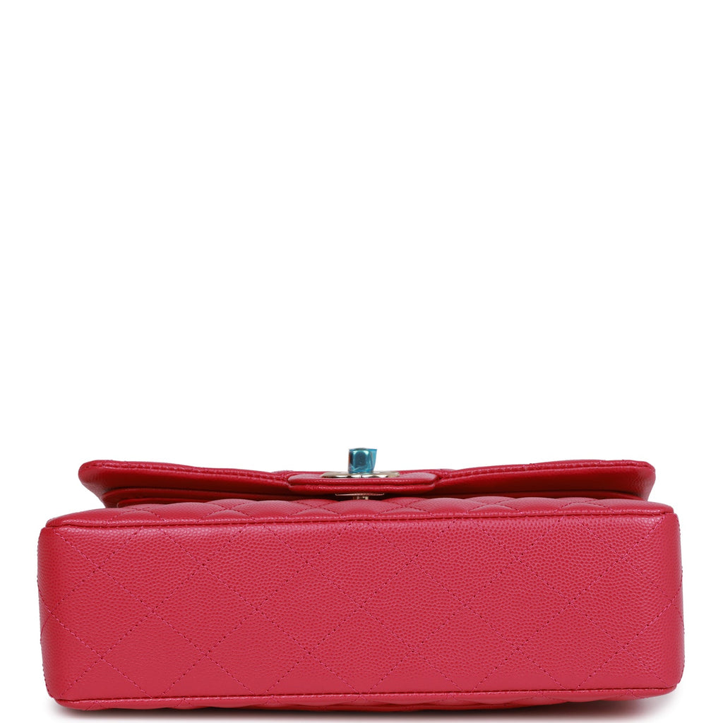 chanel-small-classic-double-flap-fuchsia-caviar-light-gold-metal