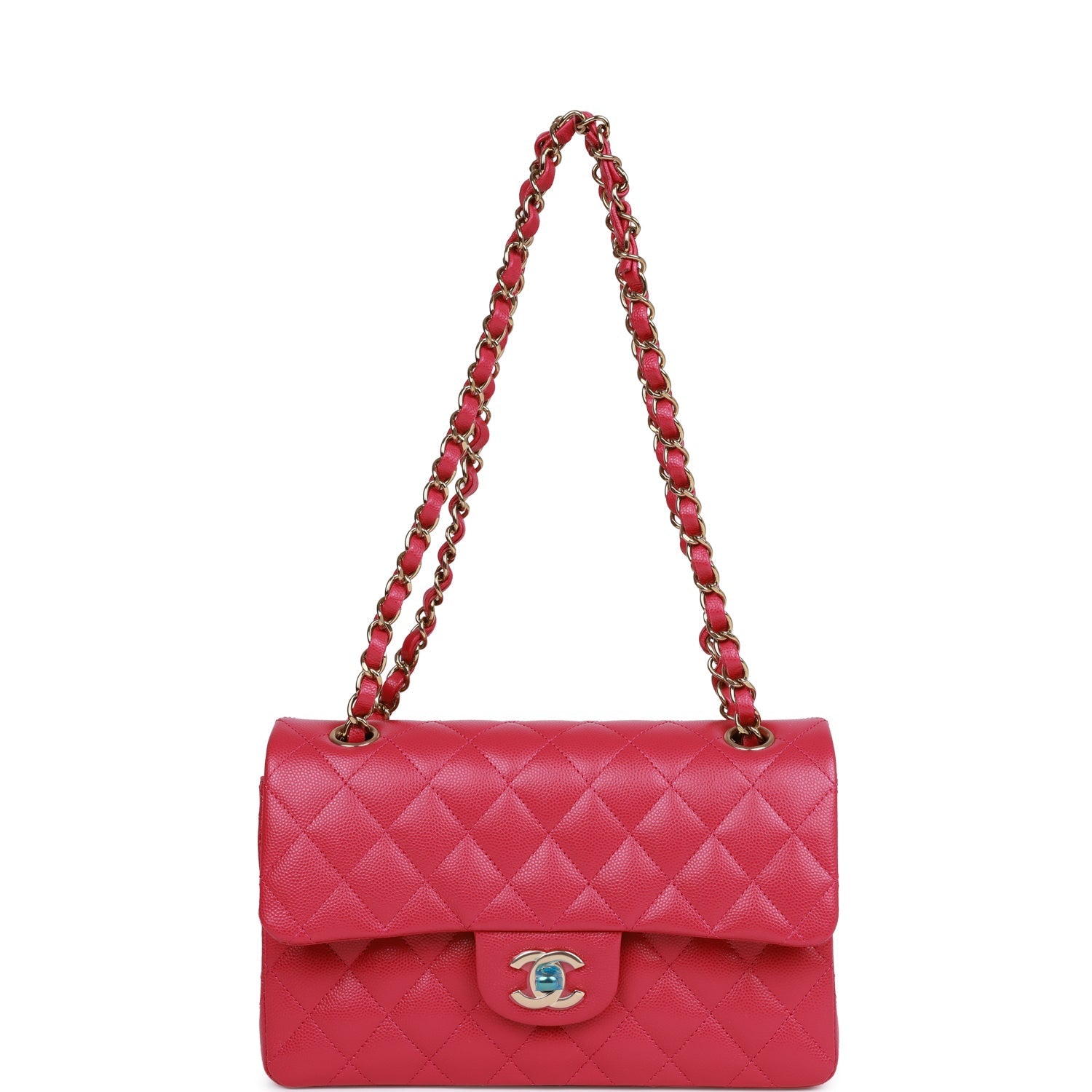 chanel-small-classic-double-flap-fuchsia-caviar-light-gold-metal