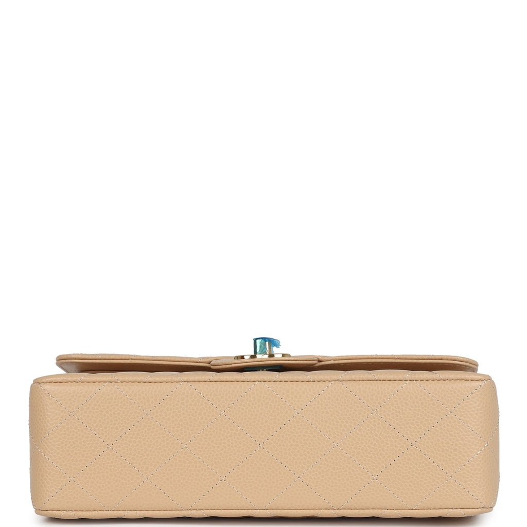 chanel-small-classic-double-flap-bag-beige-caviar-gold-metal-5