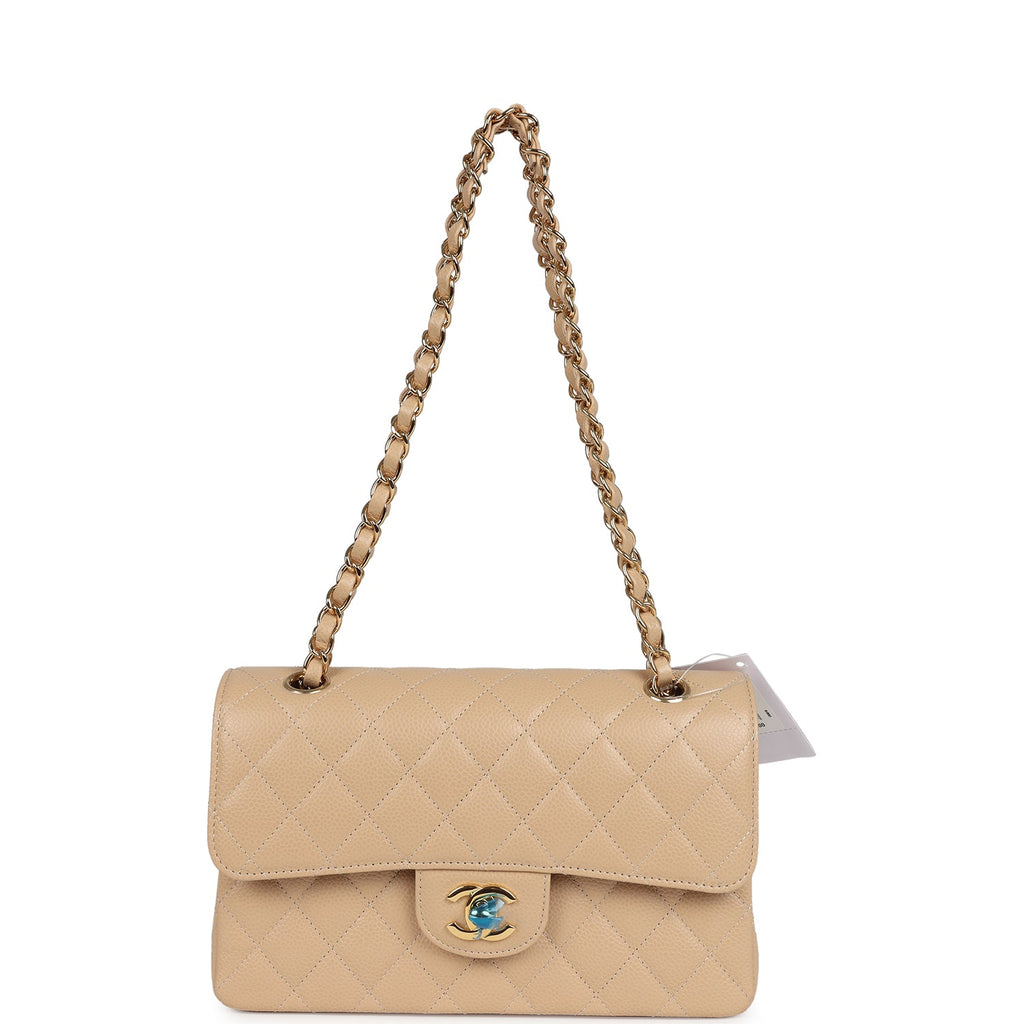 chanel-small-classic-double-flap-bag-beige-caviar-gold-metal-5