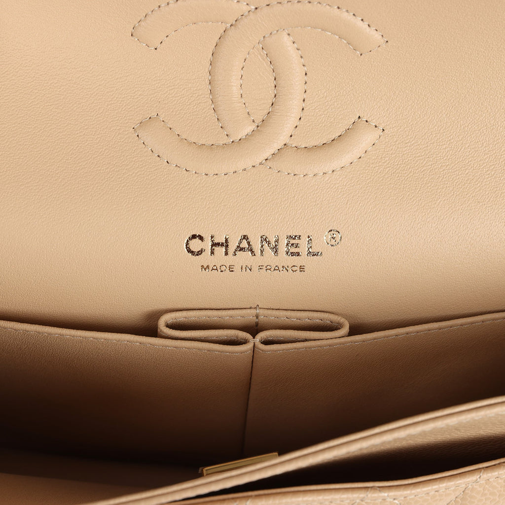 chanel-small-classic-double-flap-bag-beige-caviar-gold-metal-5