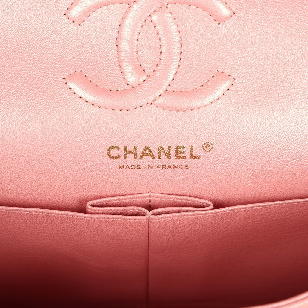 chanel-small-classic-double-flap-bag-pink-iridescent-caviar-light-gold-metal