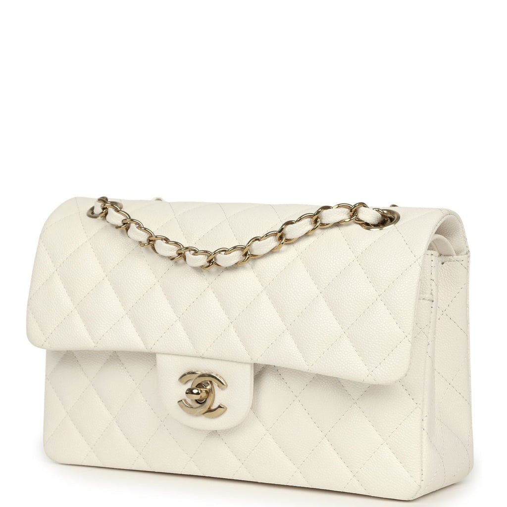 chanel-small-classic-double-flap-bag-off-white-shiny-caviar-light-gold-metal