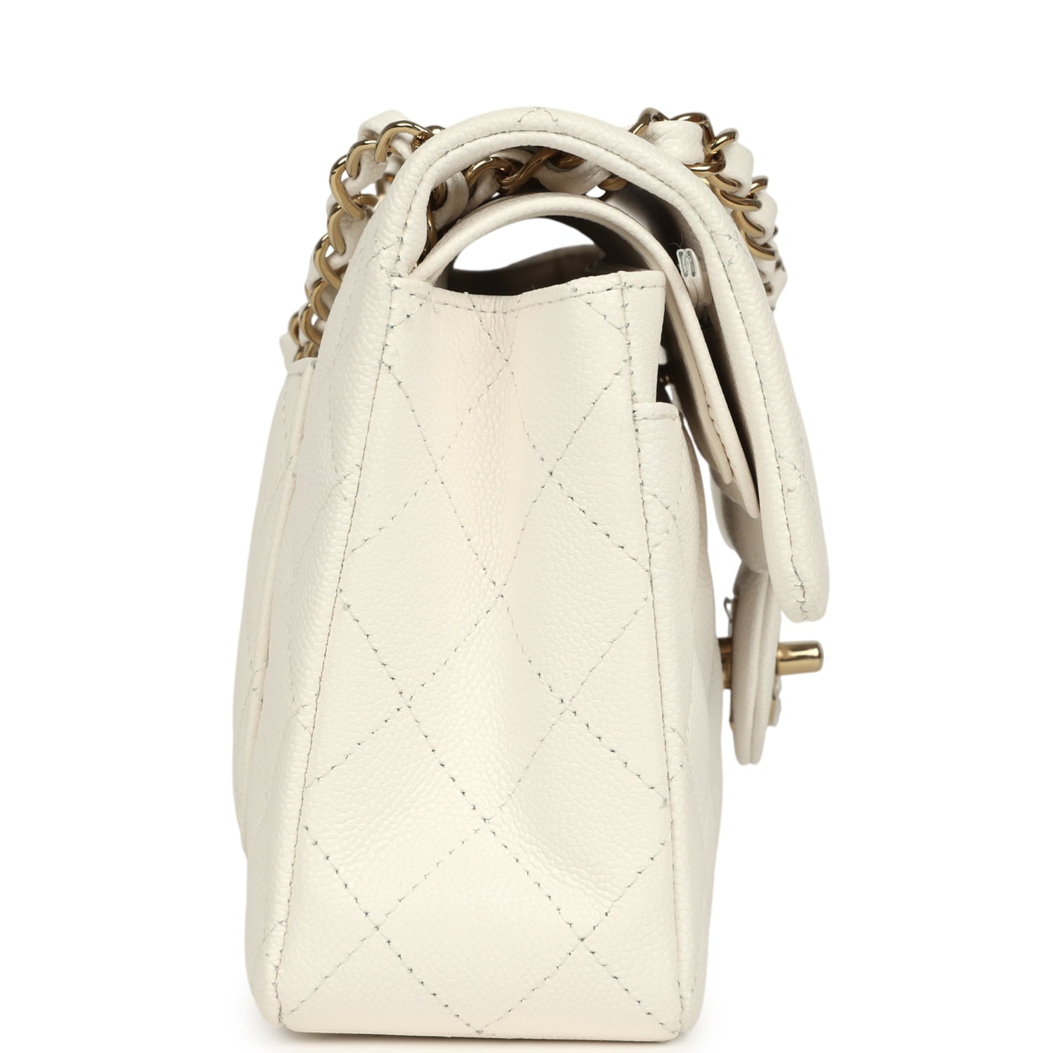 chanel-small-classic-double-flap-bag-off-white-shiny-caviar-light-gold-metal