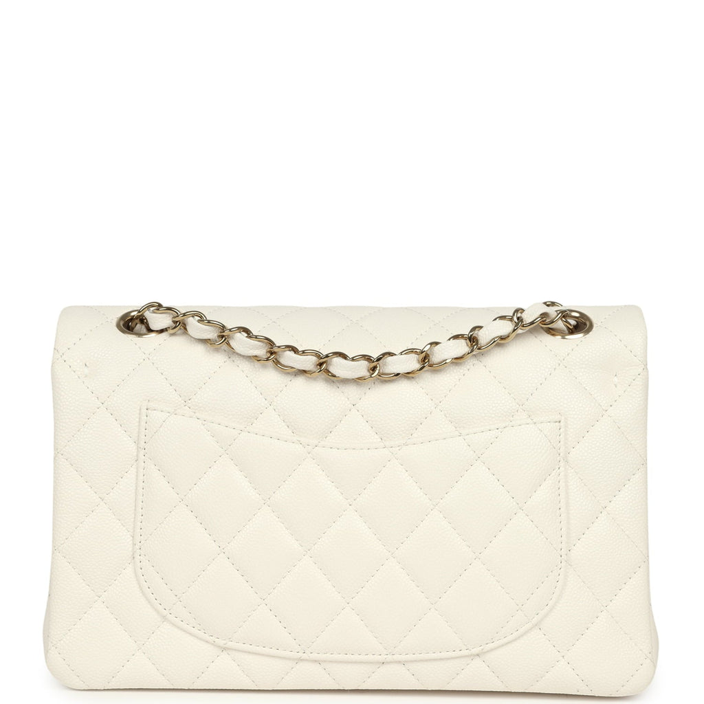 chanel-small-classic-double-flap-bag-off-white-shiny-caviar-light-gold-metal