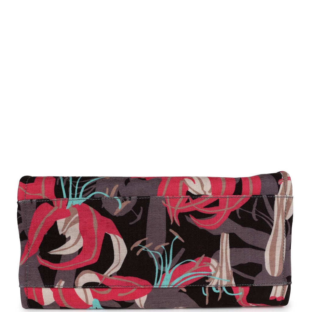 chanel-medium-deauville-shopping-tote-grey-and-pink-tropical-floral-velvet-light-gold-metal