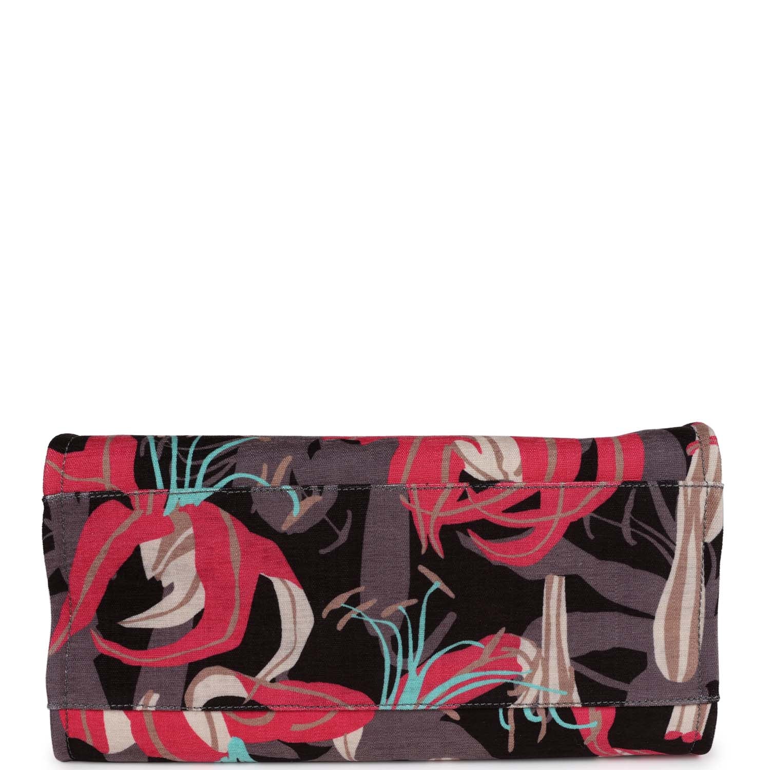 chanel-medium-deauville-shopping-tote-grey-and-pink-tropical-floral-velvet-light-gold-metal