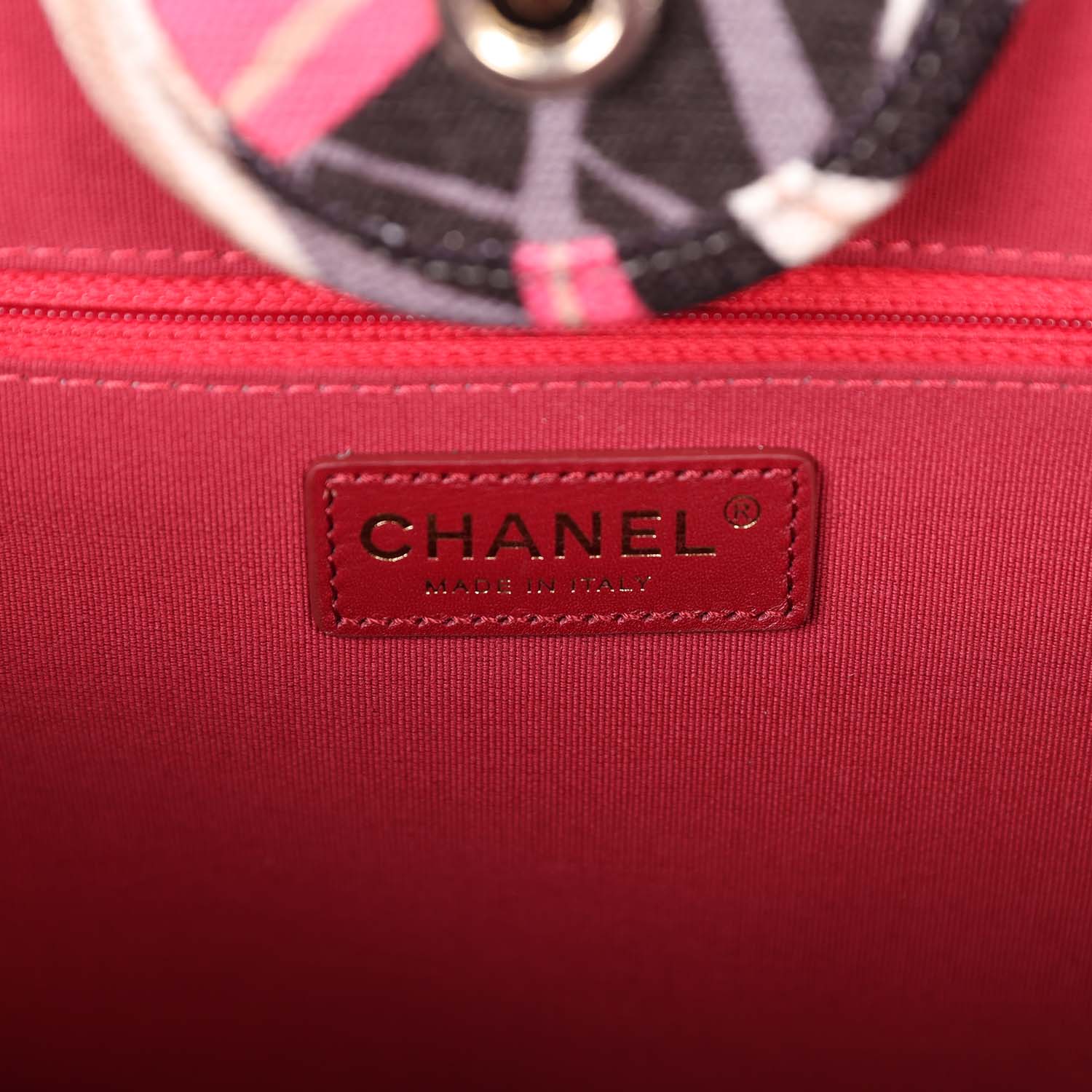 chanel-medium-deauville-shopping-tote-grey-and-pink-tropical-floral-velvet-light-gold-metal
