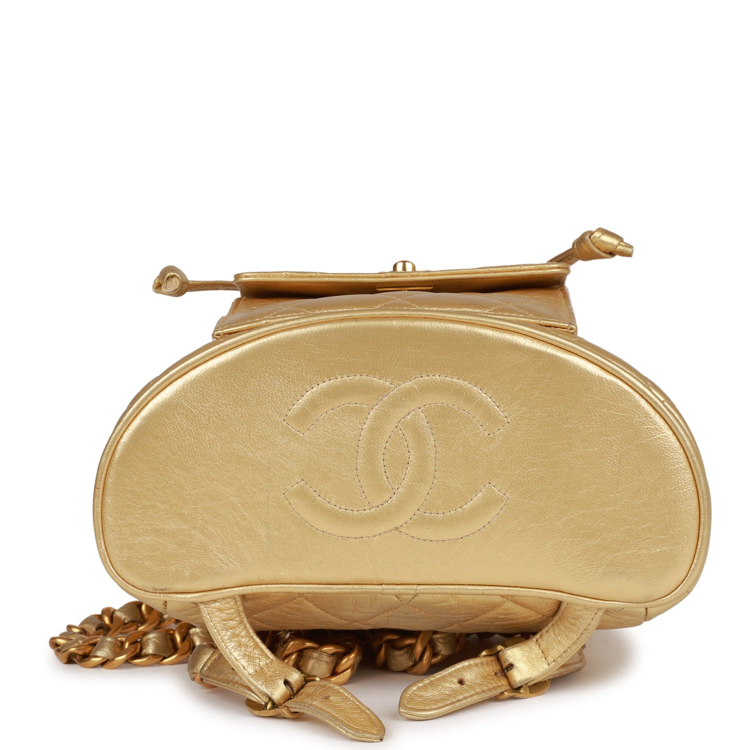 vintage-chanel-duma-backpack-gold-metallic-lambskin-gold-metal