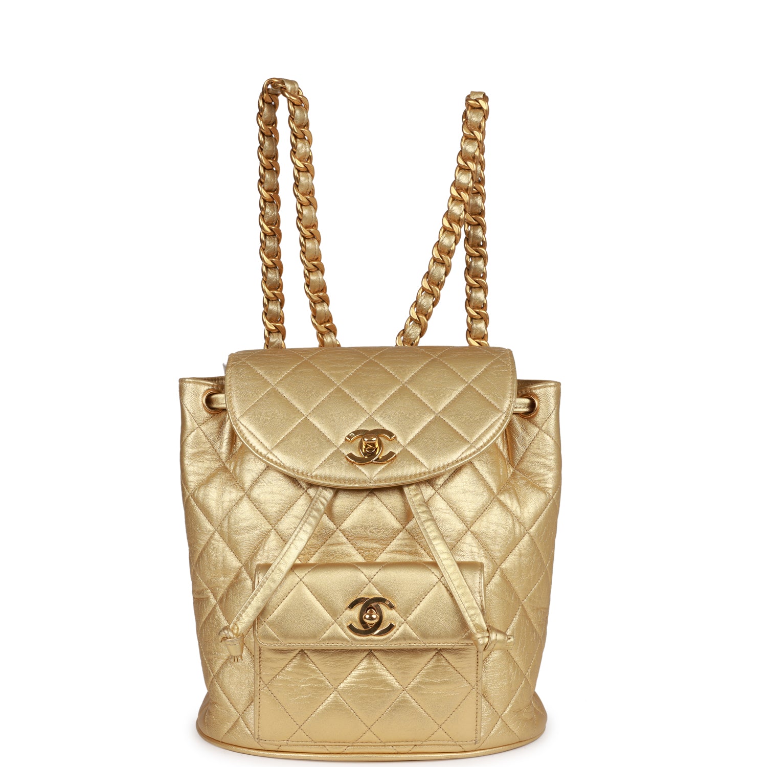 vintage-chanel-duma-backpack-gold-metallic-lambskin-gold-metal