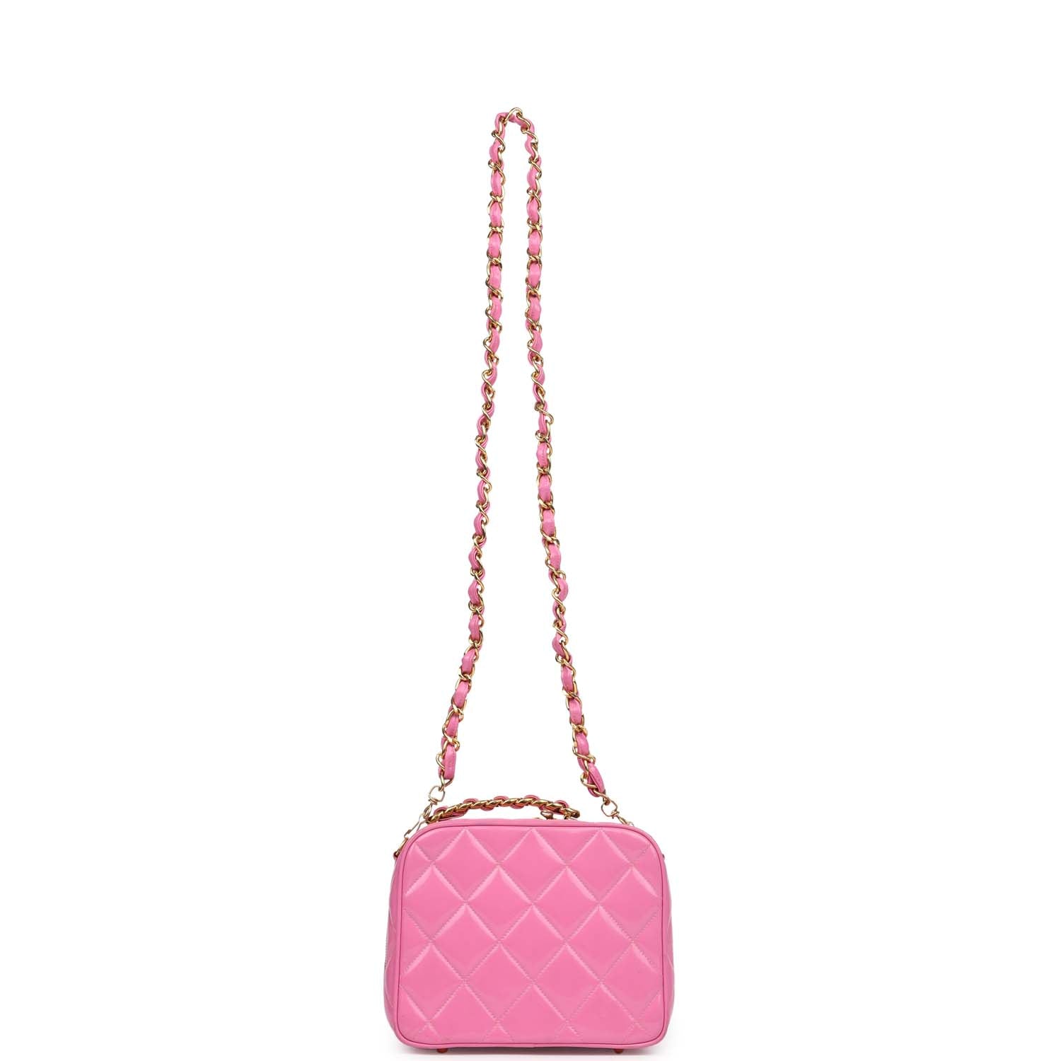 vintage-chanel-lunchbox-vanity-bag-pink-patent-gold-metal