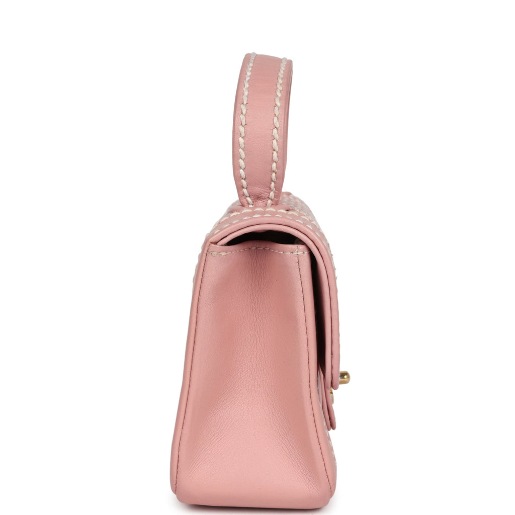 vintage-chanel-mini-wild-stitch-surpique-top-handle-flap-bag-pink-calfskin-gold-metal