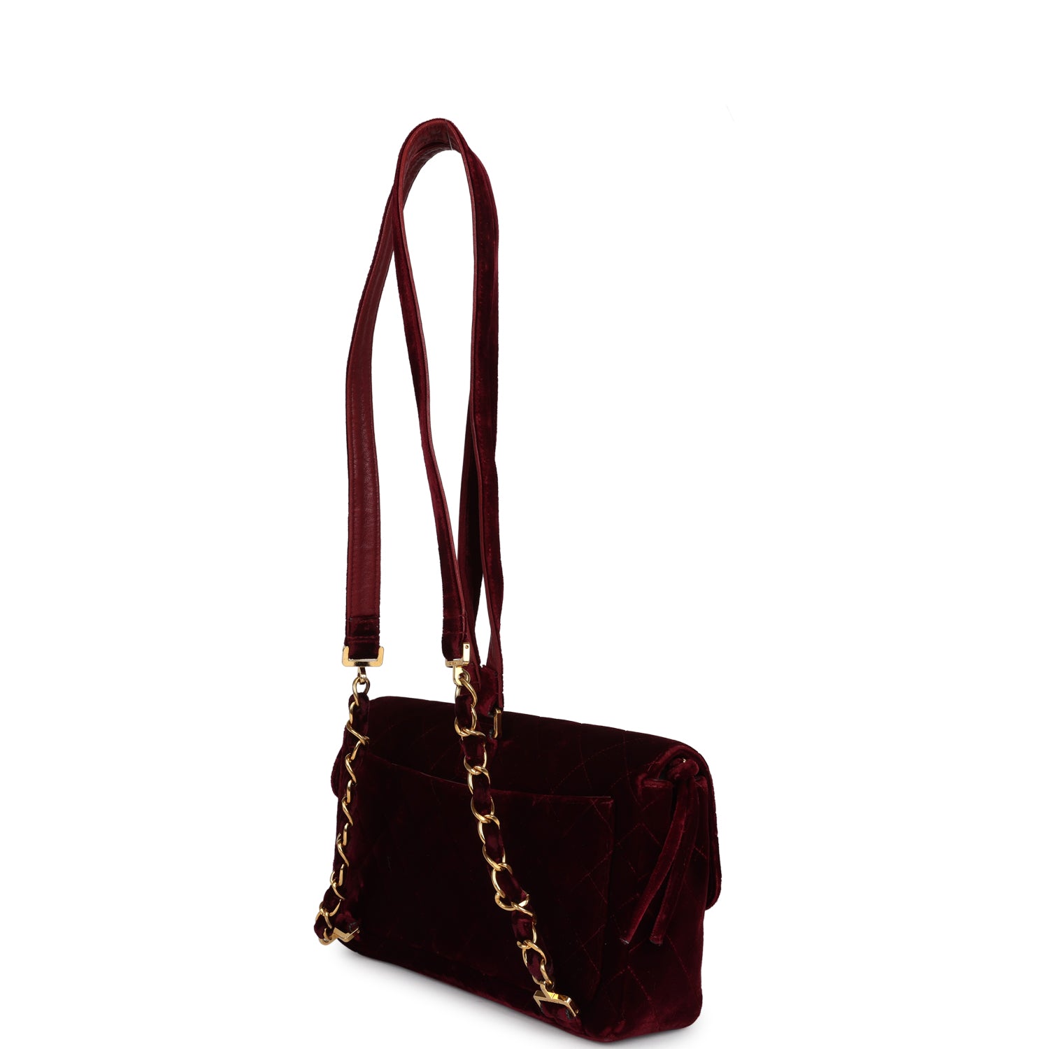 vintage-chanel-medium-classic-flap-backpack-burgundy-velvet-gold-metal