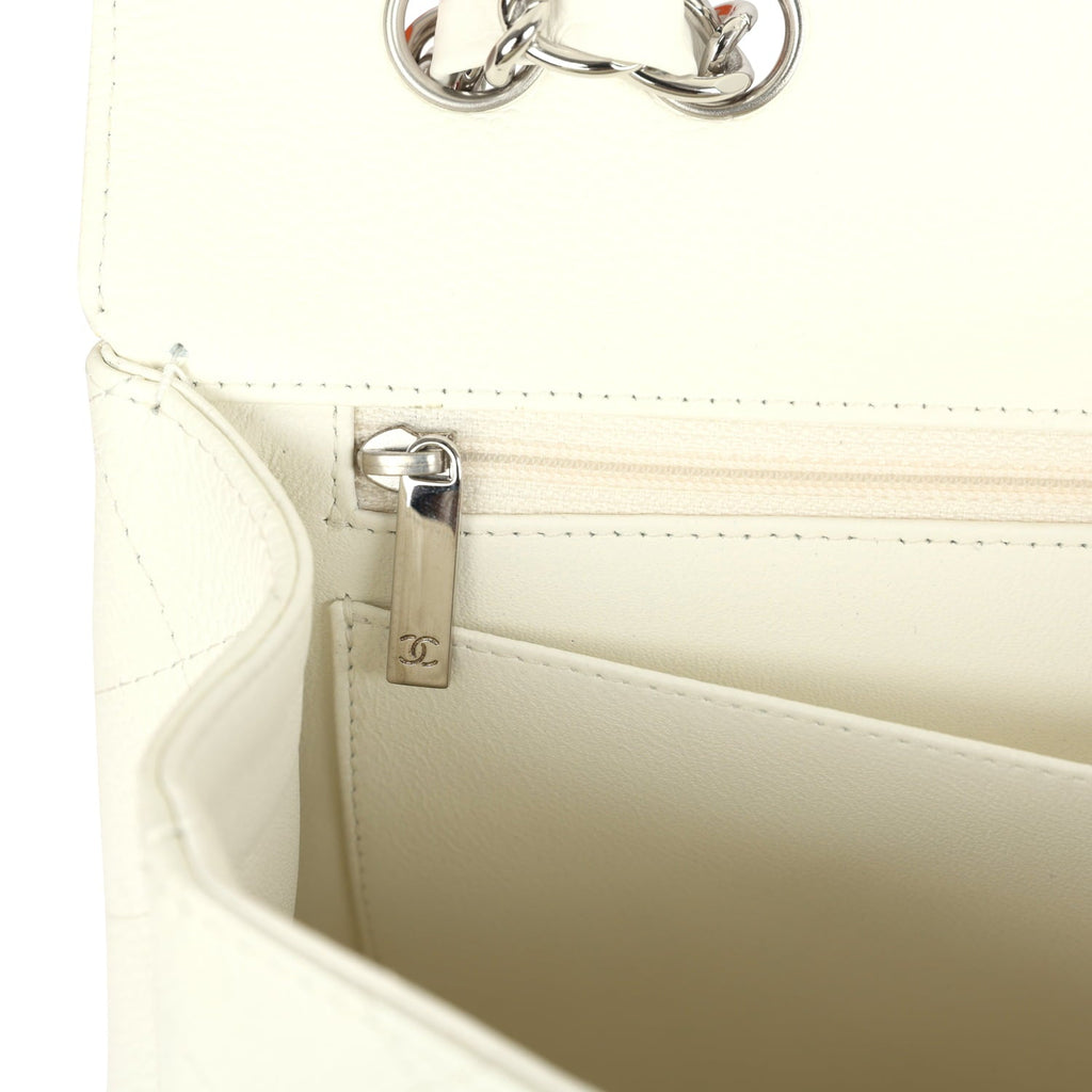 vintage-chanel-classic-jumbo-single-flap-bag-white-caviar-silver-metal