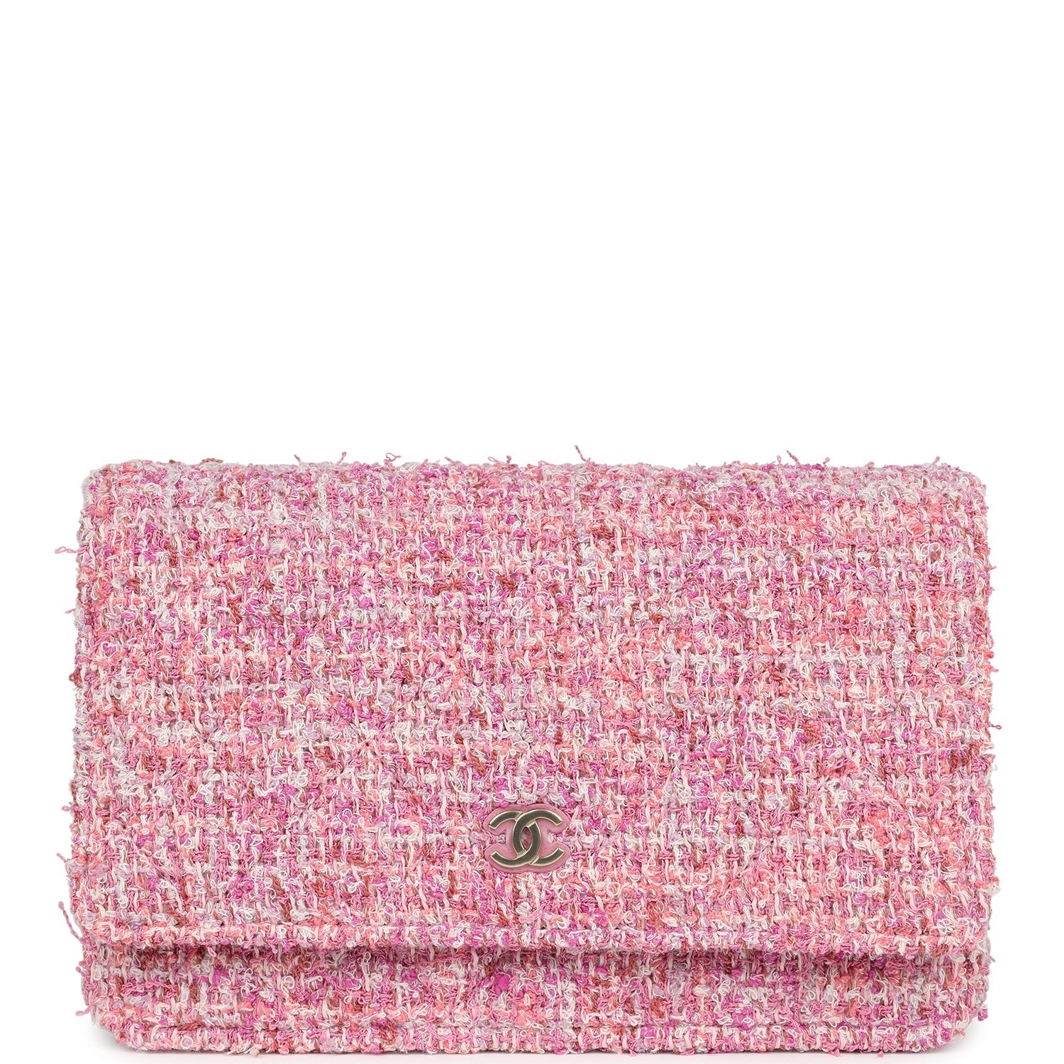 chanel-classic-wallet-on-chain-pink-multicolored-tweed-gold-metal