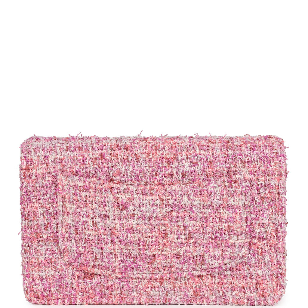 chanel-classic-wallet-on-chain-pink-multicolored-tweed-gold-metal