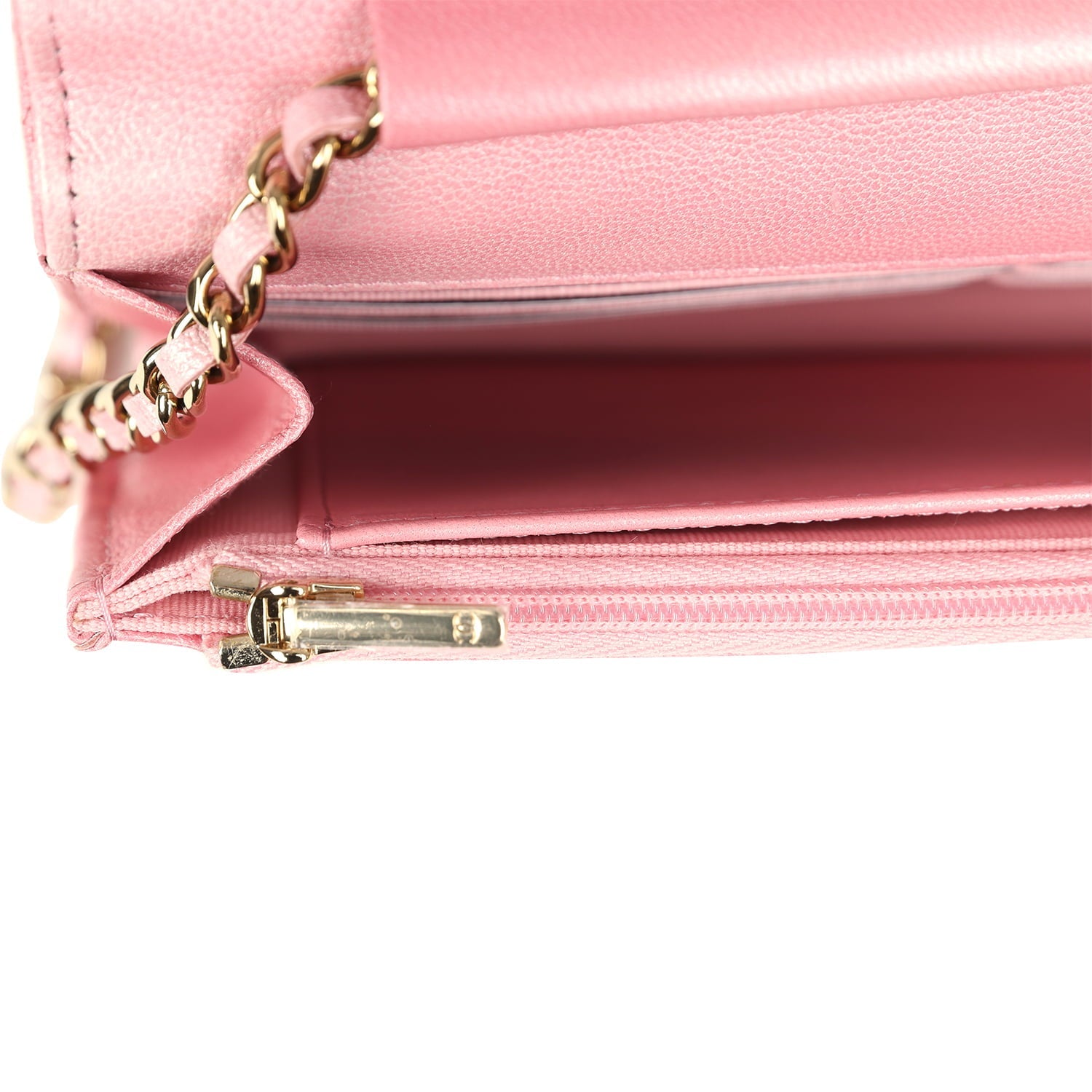 chanel-classic-wallet-on-chain-ombre-pink-shiny-goatskin-light-gold-metal