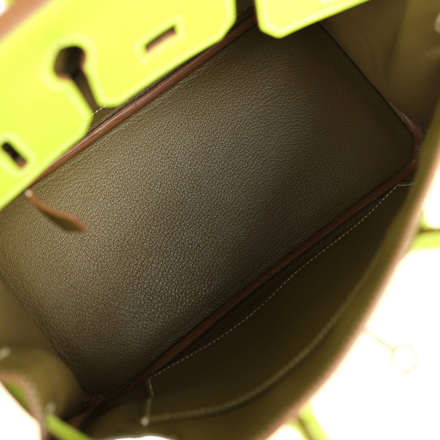 Candy Birkin 25 Kiwi Candy Epsom Palladium Hardware Bag