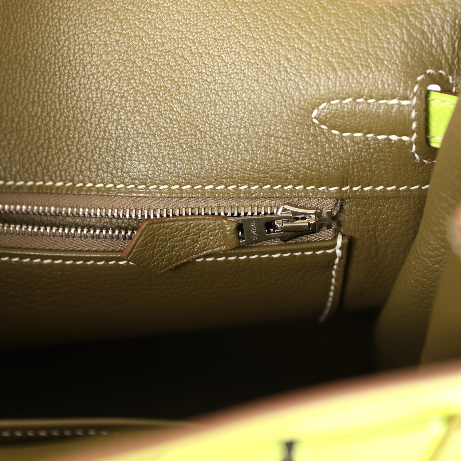 Candy Birkin 25 Kiwi Candy Epsom Palladium Hardware Bag