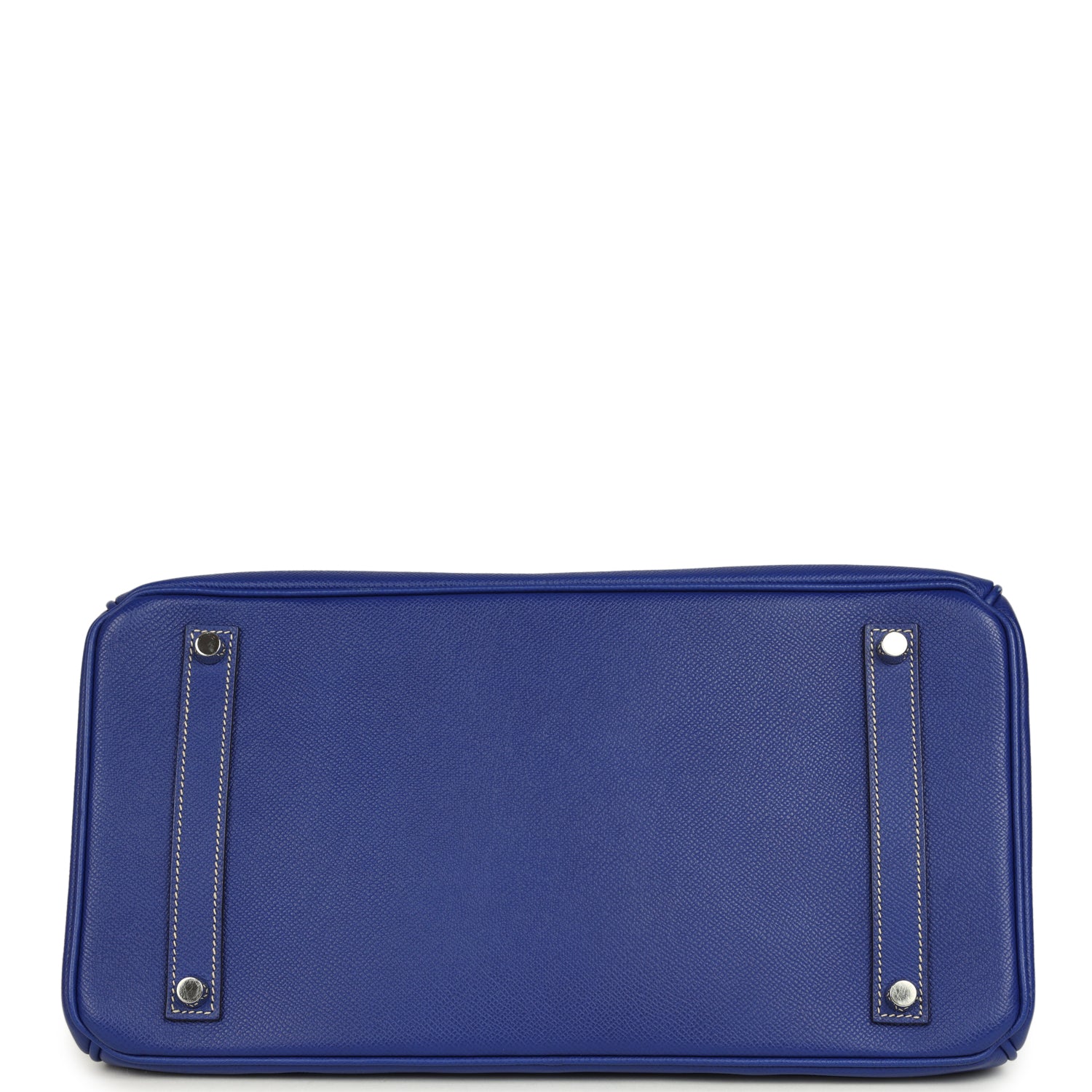 Candy Birkin 35 Bleu Electric Verso Epsom Palladium Hardware